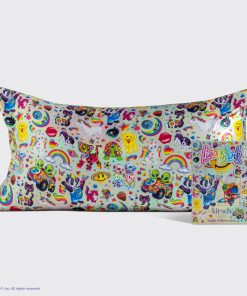Lisa Frank x Kitsch Satin Pillowcase in The Fantastic World of Lisa Frank 4 Pack - King