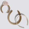 Cream & Camel Satin & Velvet Headbands