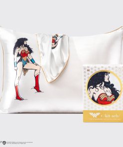 神奇女侠 x kitsch 缎面枕套 - 相信奇迹