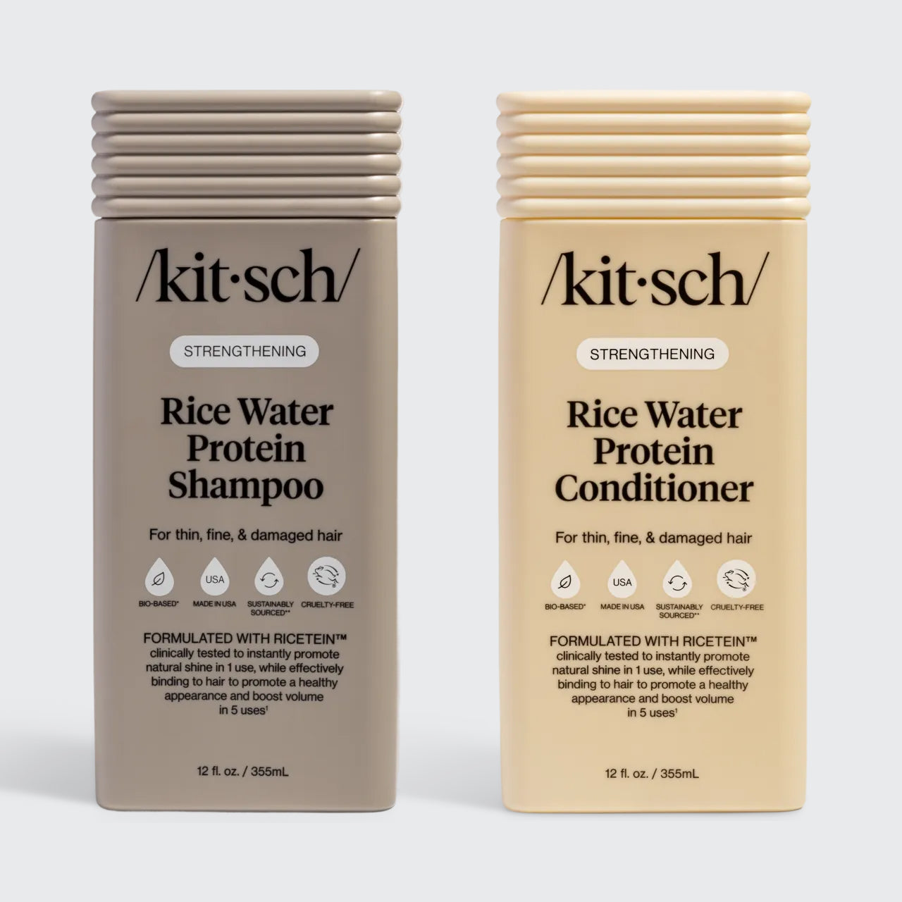 Rice Water Shampoo & Conditioner Combo for Hair Growth